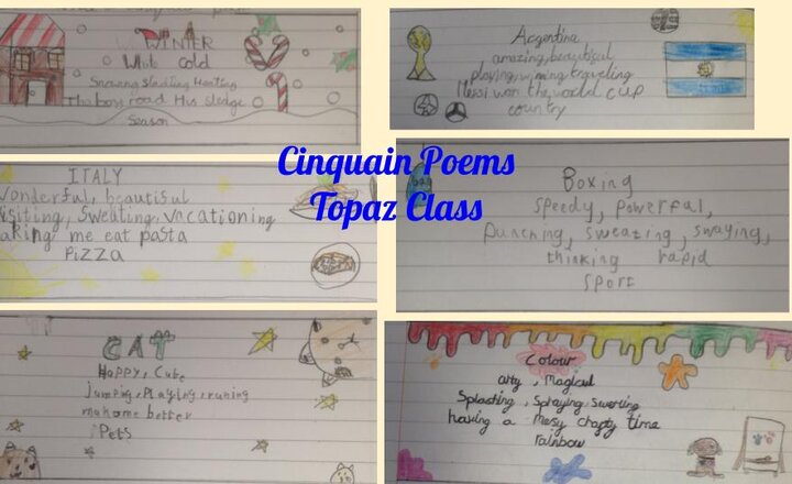 Image of Cinquain Poems - Year Three and Four English 